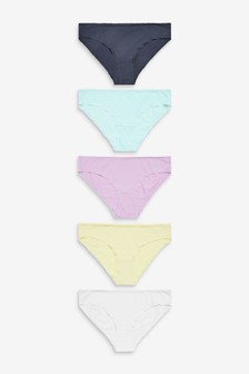 Lot de 5 slips en coton