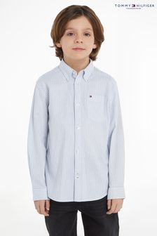 Tommy Hilfiger Kids Blue Essential Stripe Shirt (213175) | NT$2,330 - NT$2,560