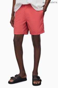 AllSaints Red Warden Shorts (213254) | OMR31