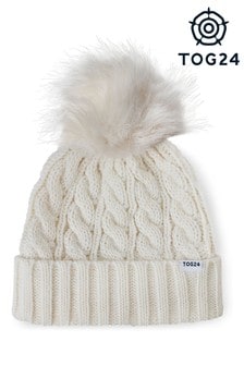 Tog 24 White Leedon Knit Hat (214904) | €13.50