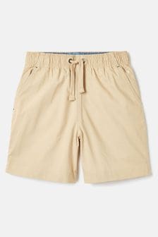 Joules Quayside Beige Elastic Waist Chino Shorts (214987) | OMR13 - OMR14