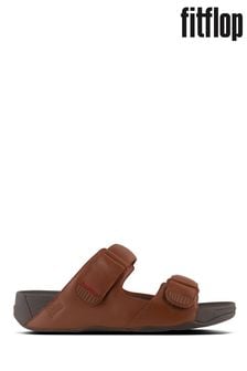 FitFlop™ Gogh™ Moc Slide in Leather (215211) | $137