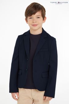 Синий вязаный детский пиджак Tommy Hilfiger (216180) | €72 - €85