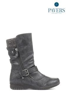 灰色 - Pavers女款小牛靴 (217126) | NT$3,030