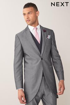 Grey Slim Morning Suit Jacket (217244) | 38 €