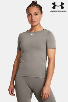 Under Armour Grey Train Seamless Short Sleeve T-Shirt (217392) | AED227