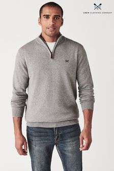 Crew clothing discount zip jumper