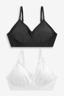 Lot de 2 soutiens-gorge d'allaitement sans coutures