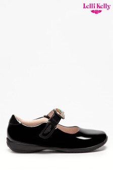 Lelli Kelly Interchangeable Black Patent Rainbow Shoes (218329) | $97