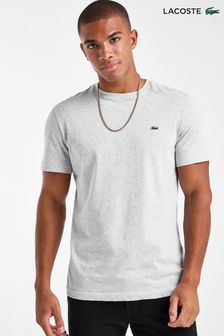 Gri - Lacoste Sports Regular Fit Cotton T-shirt (218350) | 292 LEI