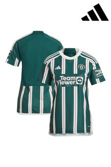 adidas Green Manchester United Away Shirt 2023-24 Womens (218841) | €102