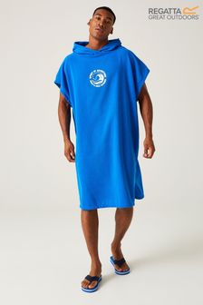Regatta Blue Adult Towel Robe (219055) | $56