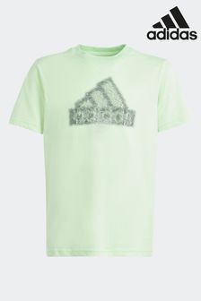 adidas Green Kids Sportswear Future Icons Graphic T-Shirt (219204) | SGD 35