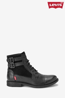 Levi's® Black Lace-Up Boots