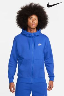 Blau - Nike Club Kapuzenjacke mit Reißverschluss (221982) | 107 €