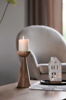 Wood Pillar Candle Holder (222416) | KRW26,900 - KRW32,800