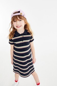 Polo Stripe Dress (3-16yrs)