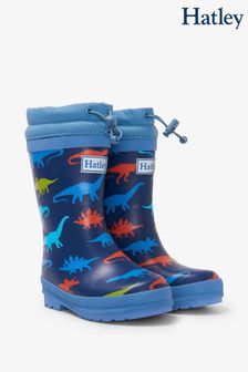 Hatley regenlaarzen met sherpavoering en bijpassende sokken (224713) | €30