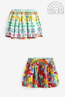 Little Bird by Jools Oliver Multi Reversible Floral Mini Skirt (224965) | $35 - $45