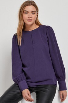 Chemisier à manches longues et goutte d'eau