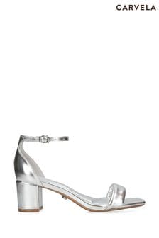 Серебристые сандалии Carvela Second Skin 50 2 (225712) | €131