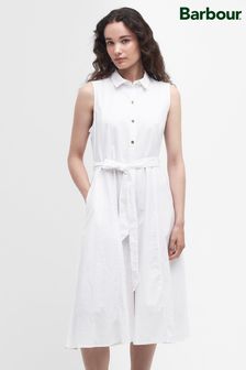 Barbour® White Rei Sleeveless Midi Dress (225867) | €133