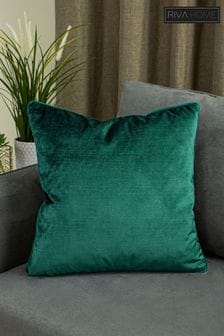 Riva Paoletti Emerald Green Stella Embossed Polyester Filled Cushion (226036) | 28 €