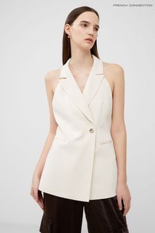 French Connection Harrie Halter Nk Waistcoat (226155) | SGD 172