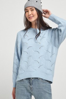 Pull à détails surpiqués