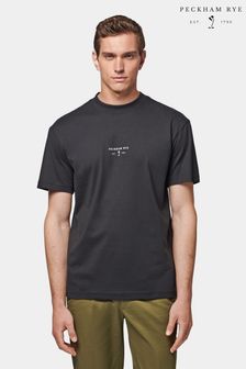 Schwarz - Peckham Rye Logo-T-Shirt (229252) | 55 €