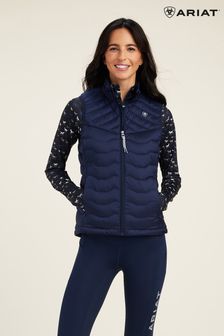 Ariat Blue Ideal Down Gilets (22F355) | $159