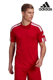 Красный - Трикотажная рубашка Adidas Squadra (230560) | €12