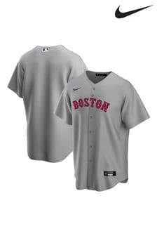 Nike Grey Boston Red Sox Official Replica Road Jersey (231768) | €131