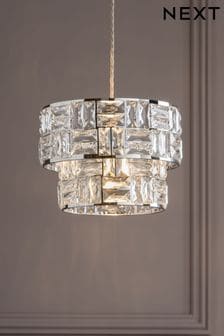 Chrome Alexis Easy Fit Pendant Lamp Shade