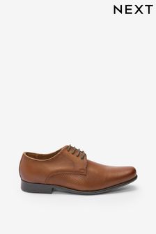 Светло-коричневый - Кожаные туфли на шнуровке (232846) | €30 - €39