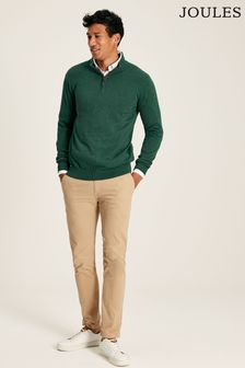 Verde - Suéter de punto con media cremallera de Joules (232851) | 85 €
