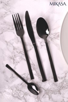 Mikasa 16 Piece Black Diseno Cutlery Set (232896) | €61