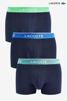 Lacoste Mens Blue Core Essentials Trunks (233675) | LEI 233