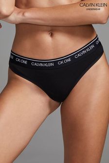 Calvin Klein Black Thong