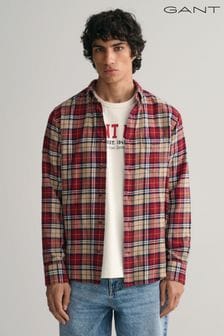 Chemise Gant à carreaux en flanelle coupe régulière (234007) | €70