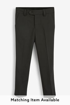 Black Skinny Fit Black Suit Trousers (12mths-16yrs) (235242) | kr201 - kr308