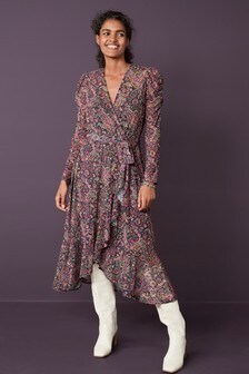 Women's Paisley Wrap Dresses | Next 