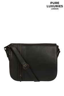 Pure Luxuries London Jefferson Leather Messenger Bag (239852) | €122