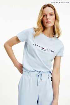 Tommy Hilfiger Blue Essential Crew Neck T-shirt (241073) | kr566