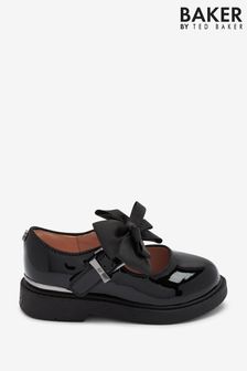 Baker by Ted Baker Black Mary Jane Shoes (241682) | 194 QAR
