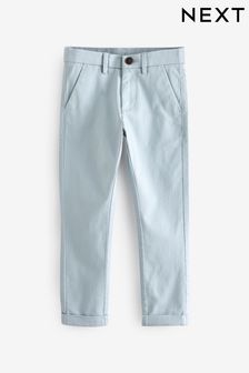 Blue Skinny Fit Stretch Chino Trousers (3-17yrs) (241876) | €15 - €22