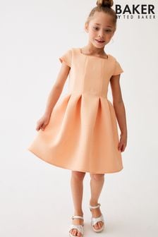 Orange - Baker By Ted Baker Scuba-Kleid mit Prägung, Marineblau (241901) | 62 € - 75 €