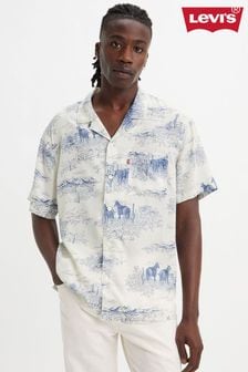 Levi's Western Toile Vintage Indigo X Sunset Camp Shirt (243169) | kr649