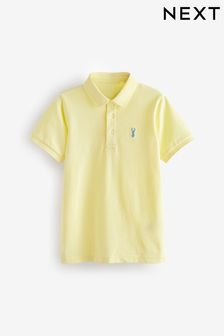 Pastel Yellow Short Sleeve Polo Shirt (3-16yrs) (243292) | ₪ 29 - ₪ 50
