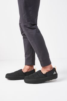 Čierna - Nepremokavé papuče s uzavretou pätou a výstužou Duratrek (243595) | €26